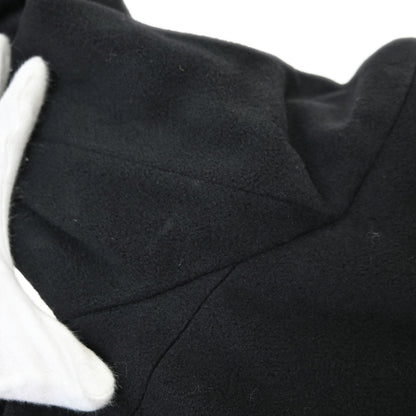 Chanel 1997 Bieber Fur Collar Cashmere Coat #38