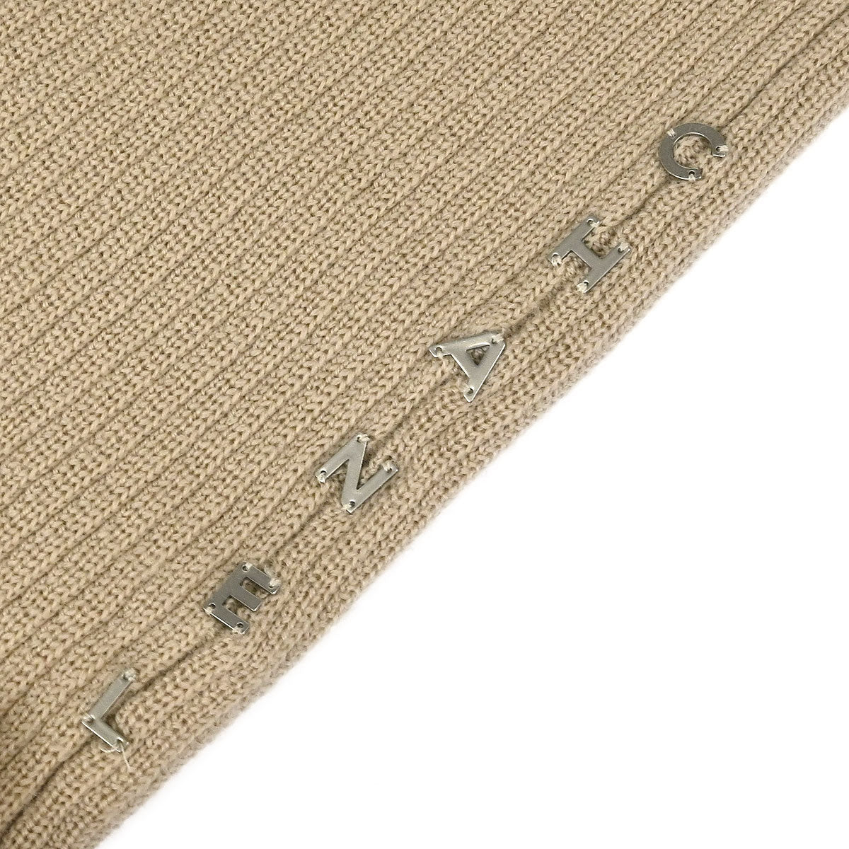 Chanel 1999 Sleeveless Vest Knit Top Beige #38