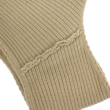 Chanel 1999 Sleeveless Vest Knit Top Beige #38
