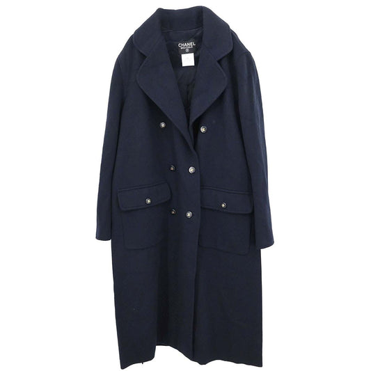 Chanel 1995 Coat Navy #40
