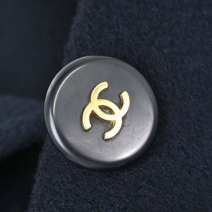Chanel 1995 Coat Navy #40