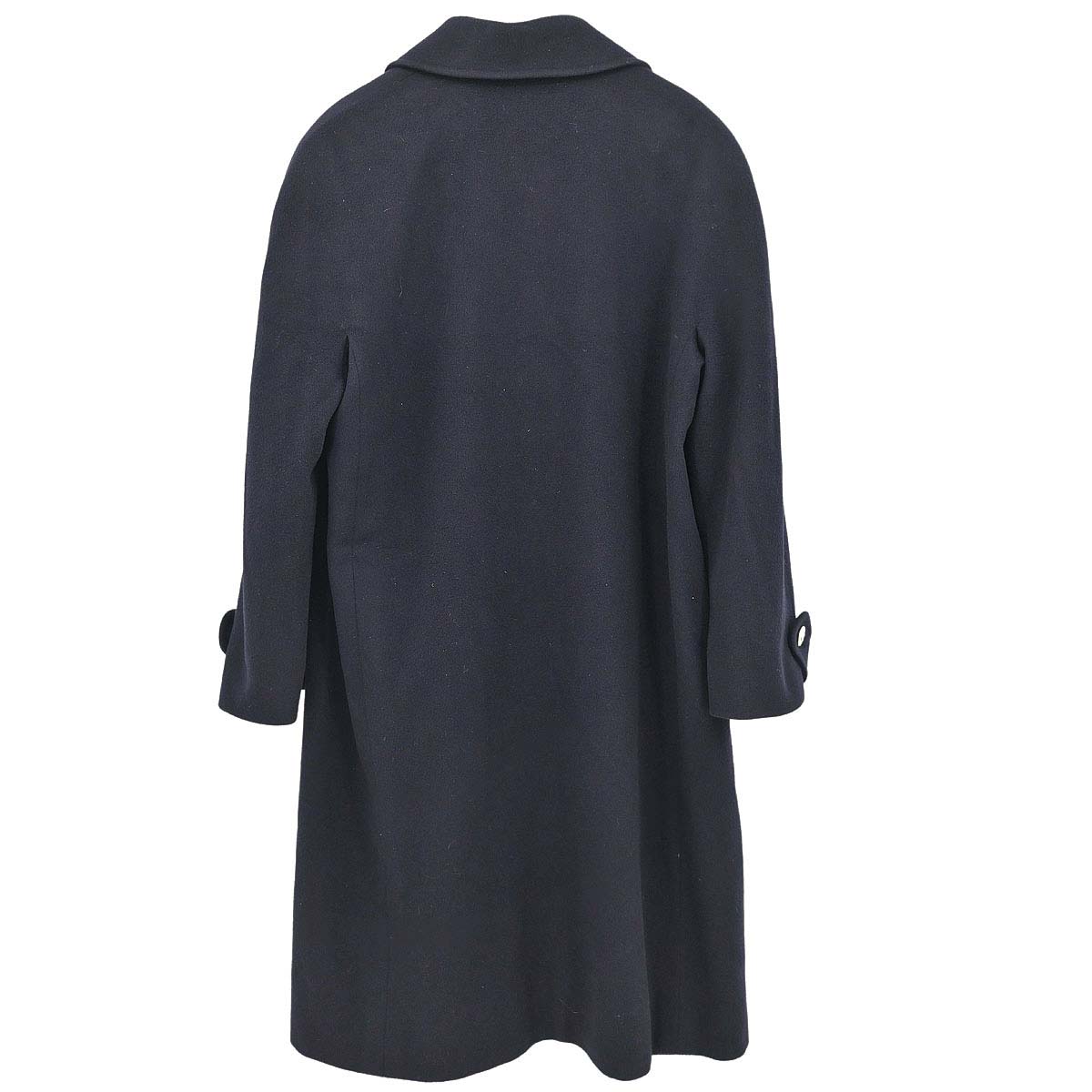 Chanel Long Coat Navy #40