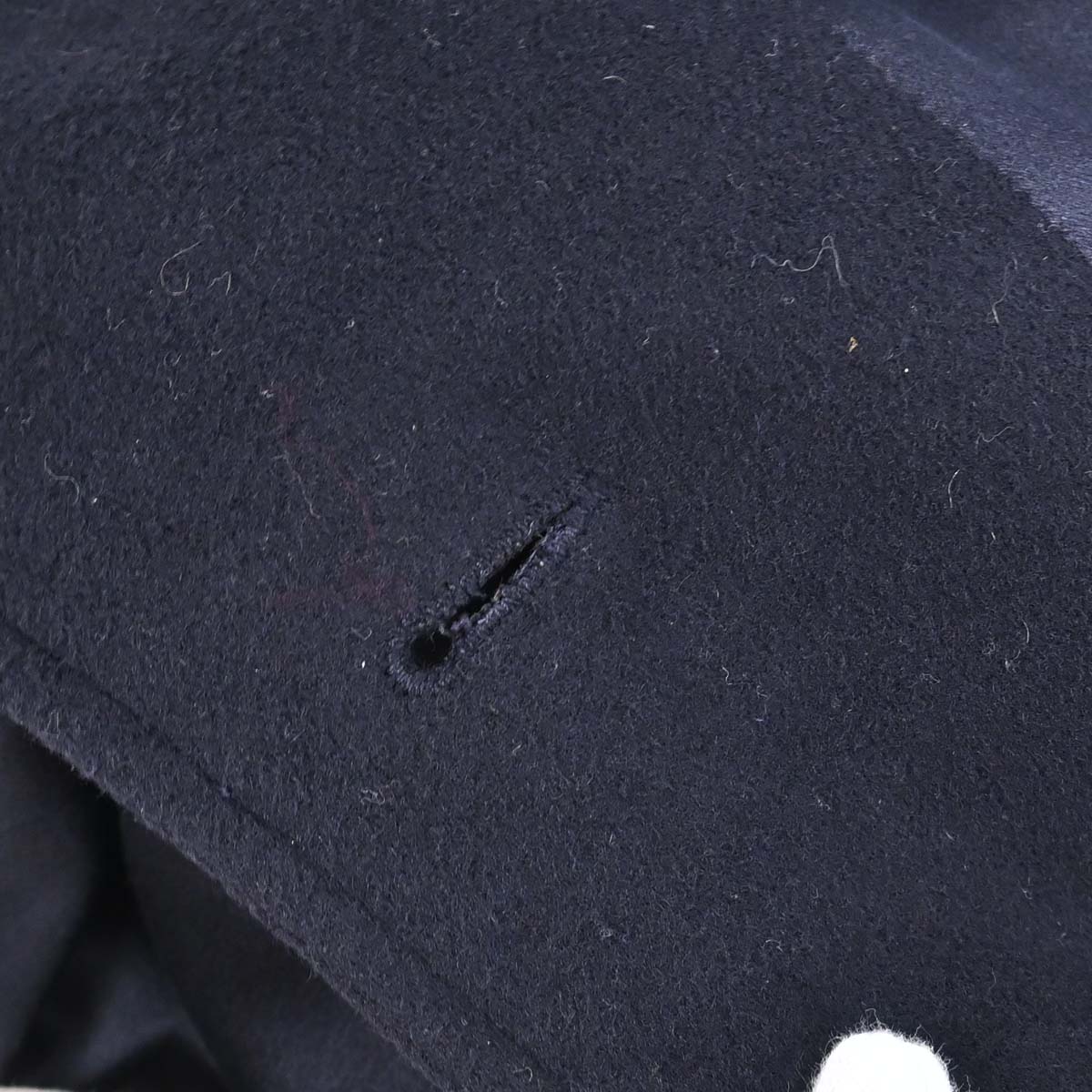 Chanel Long Coat Navy #40