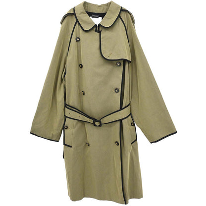 Chanel Trench Coat Khaki #38