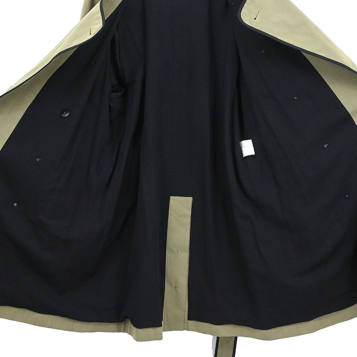 Chanel Trench Coat Khaki #38