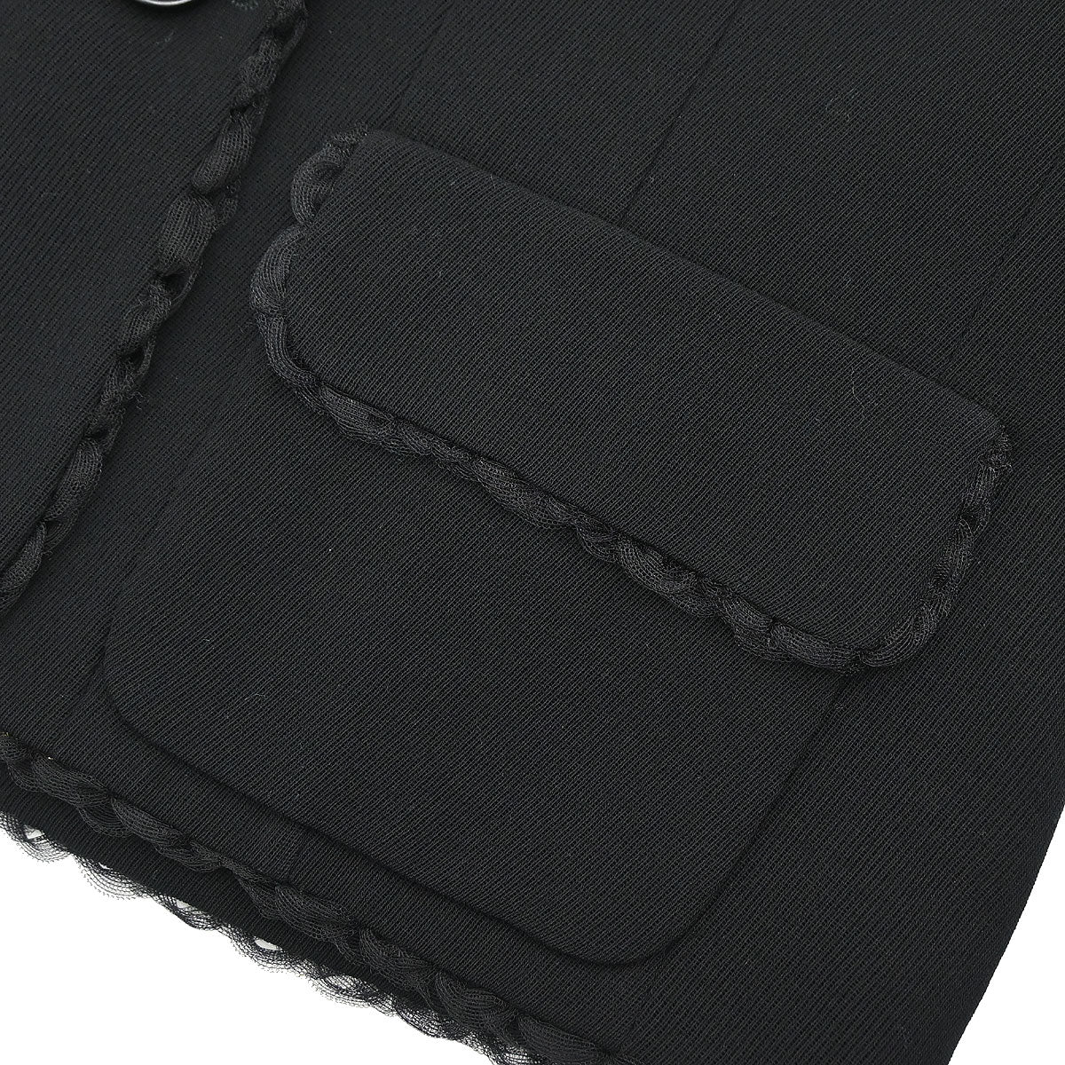 Chanel 1995 Setup Jacket Pants Black #38