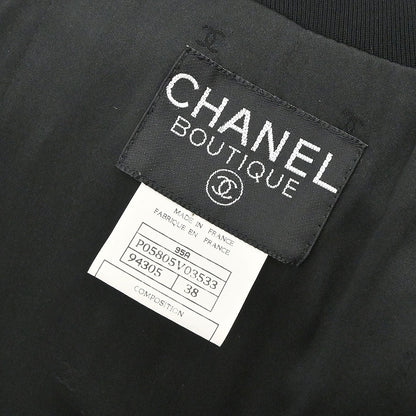 Chanel 1995 Setup Jacket Pants Black #38
