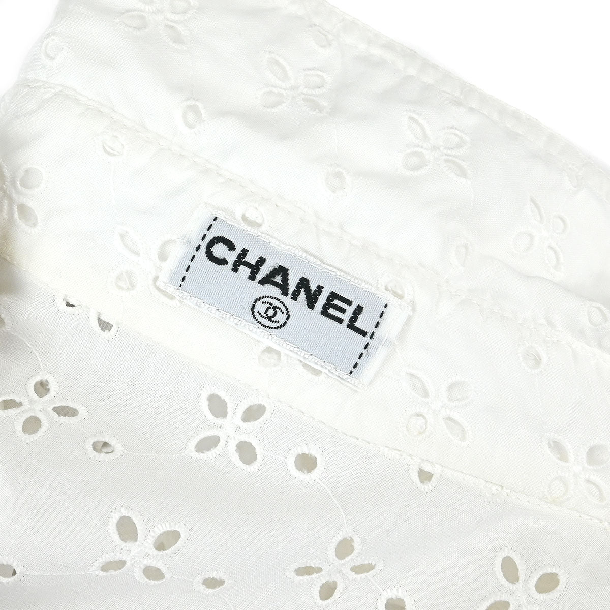Chanel Blouse Shirt White
