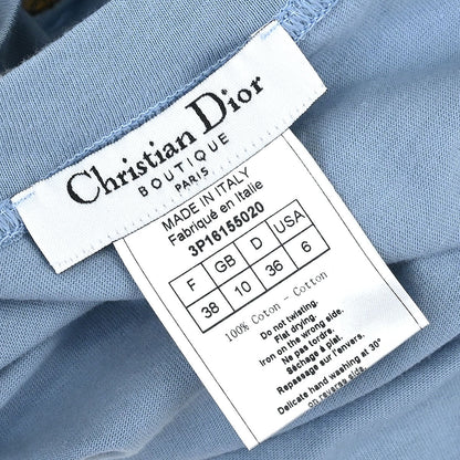 Christian Dior 2003 Short Sleeve T-shirt Top Blue #38