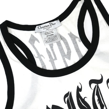 Christian Dior 2002 Gothic Logo Tank Top #36