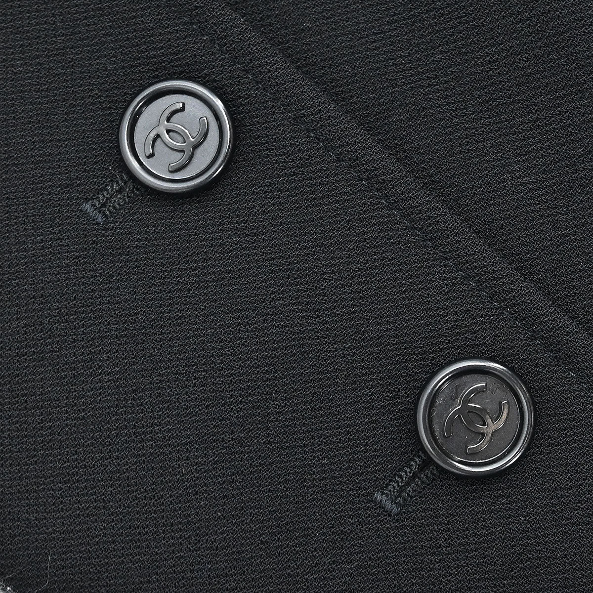 Chanel 1997 Single Breasted Jacket Black #44