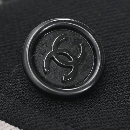 Chanel 1997 Single Breasted Jacket Black #44