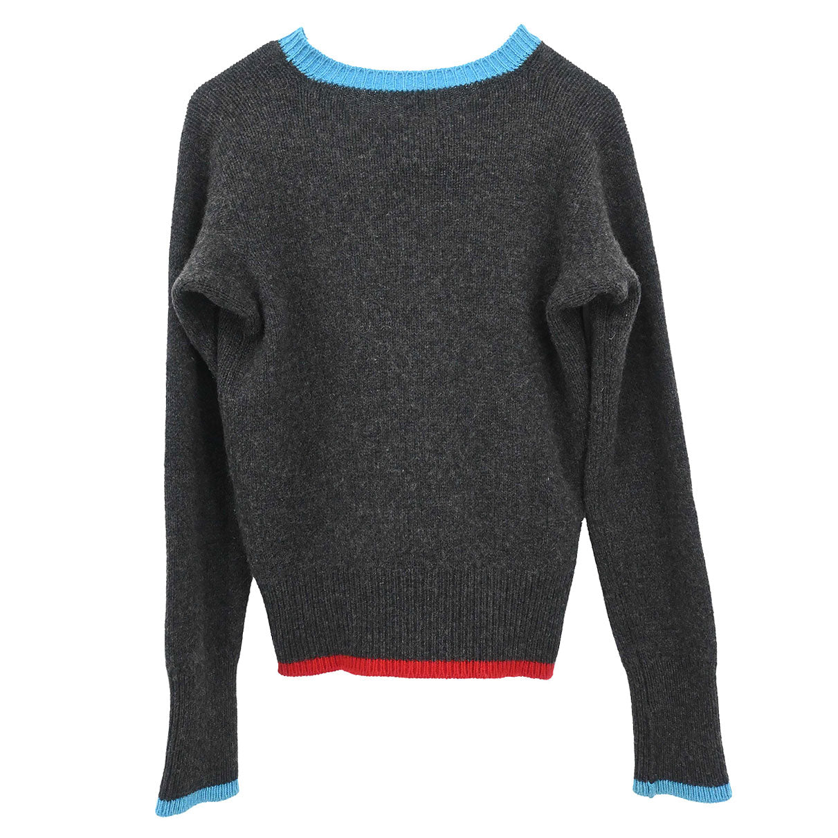 Chanel Sweater Knit Top Gray