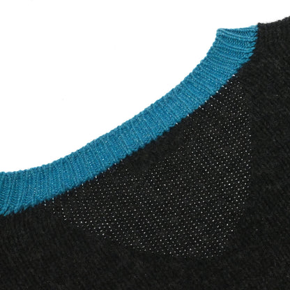 Chanel Sweater Knit Top Gray