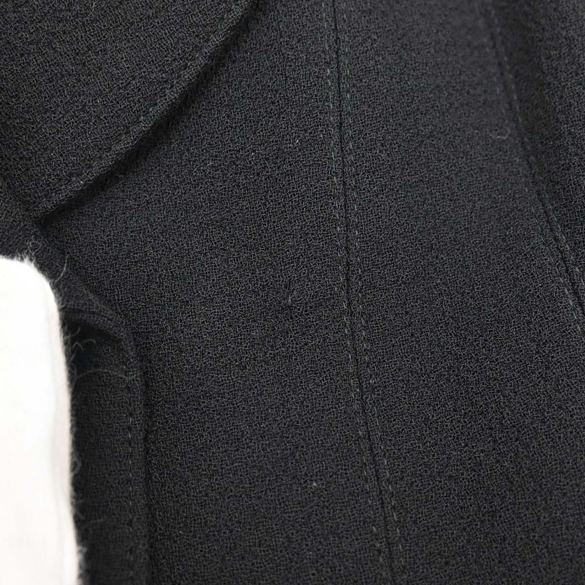 Chanel 1996 Setup Suit Jacket Skirt Black #38