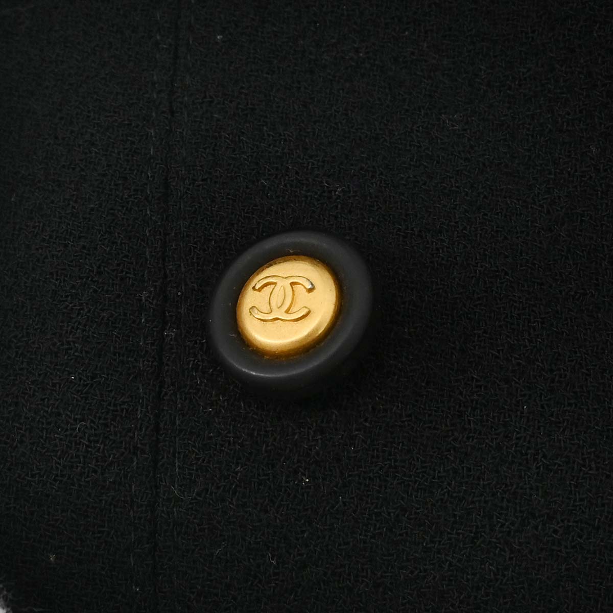 Chanel 1996 Setup Suit Jacket Skirt Black #38