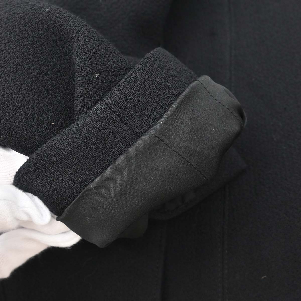 Chanel 1996 Setup Suit Jacket Skirt Black #38
