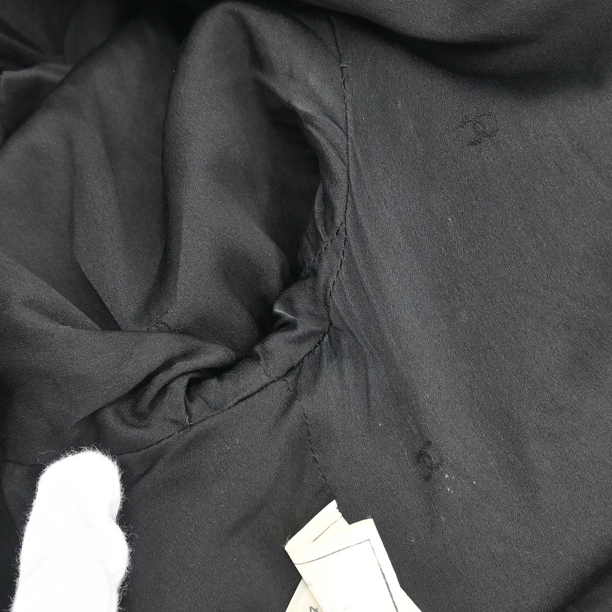 Chanel 1996 Setup Suit Jacket Skirt Black #38