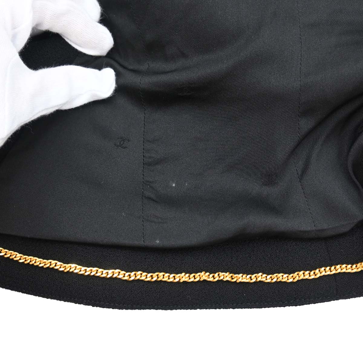 Chanel 1996 Setup Suit Jacket Skirt Black #38