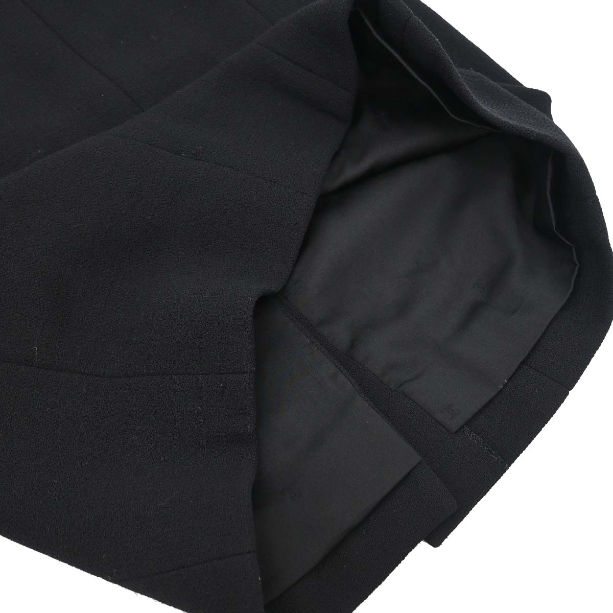 Chanel 1996 Setup Suit Jacket Skirt Black #38