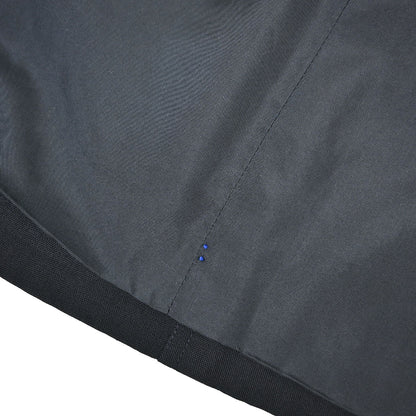 Chanel Colorless Long Coat Black