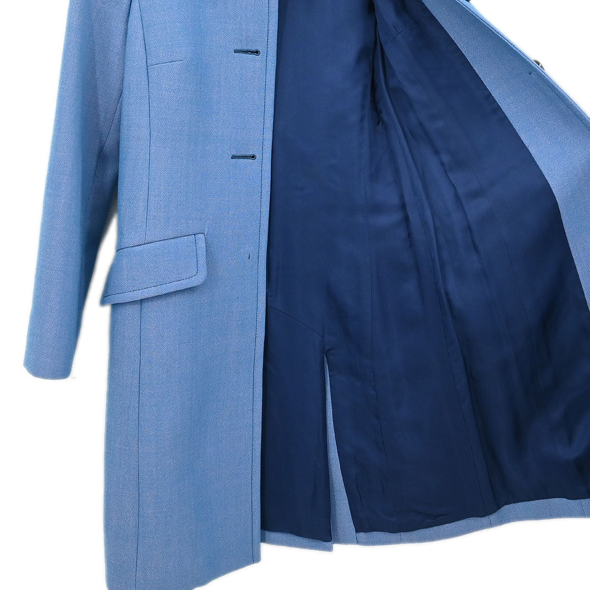 Miu Miu 2014 Single Breasted Coat Blue #38
