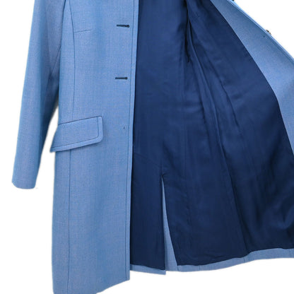 Miu Miu 2014 Single Breasted Coat Blue #38