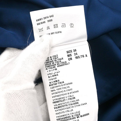 Miu Miu 2014 Single Breasted Coat Blue #38