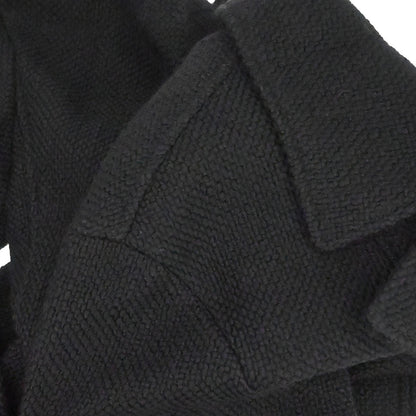 Chanel 1999 Long Coat Black #38