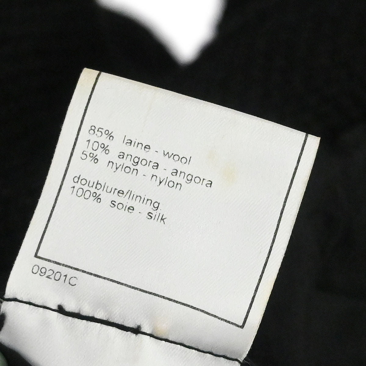 Chanel 1999 Long Coat Black #38