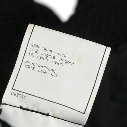 Chanel 1999 Long Coat Black #38