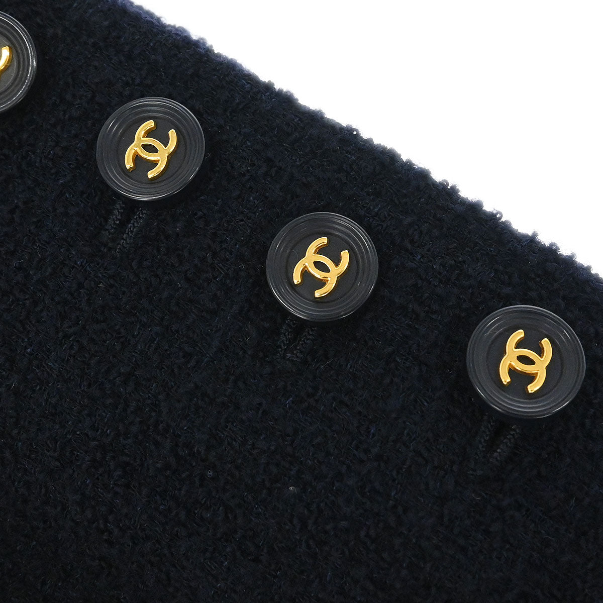 Chanel 1995 Single Breasted Jacket Navy #38