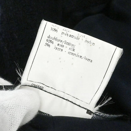 Chanel 1995 Single Breasted Jacket Navy #38