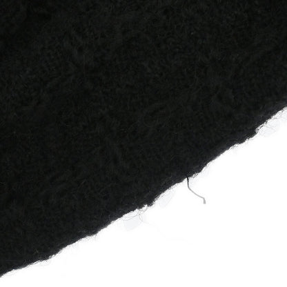 Chanel Single Breasted Collarless Jacket Black #40