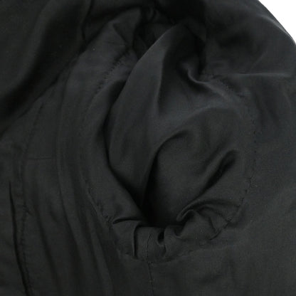 Chanel Single Breasted Collarless Jacket Black #40