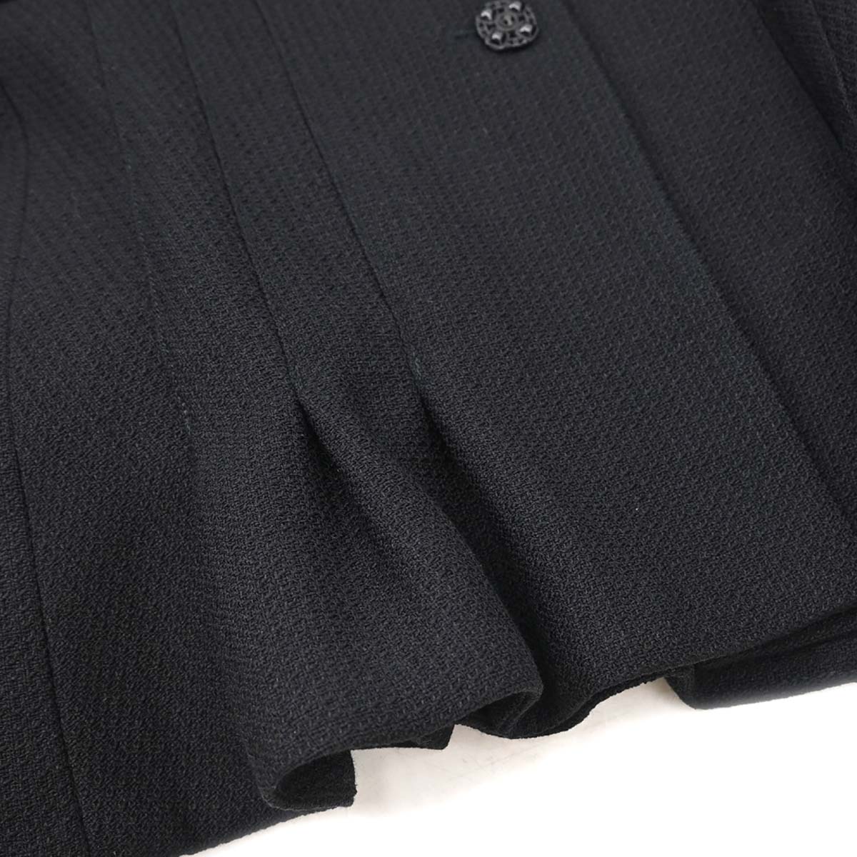 Chanel 2007 Single Breasted Jacket Black #38