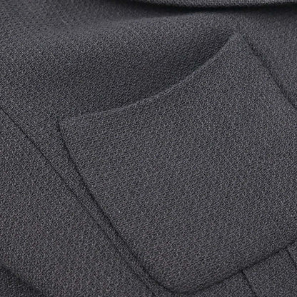 Chanel 2007 Single Breasted Jacket Black #38