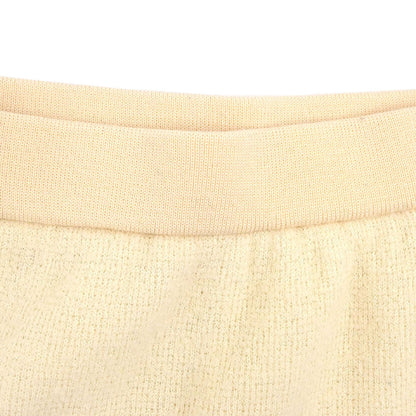 Yves Saint Laurent Setup Suit Knit Jacket Skirt Ivory #M #9