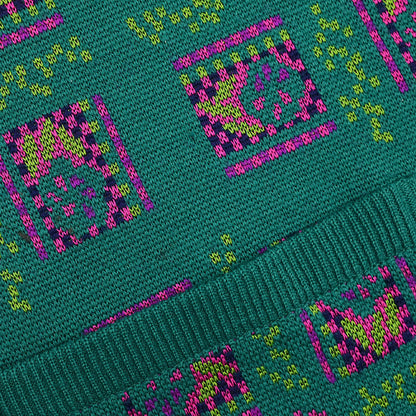 Yves Saint Laurent Setup Suit Cardigan Skirt Green #L #36–38
