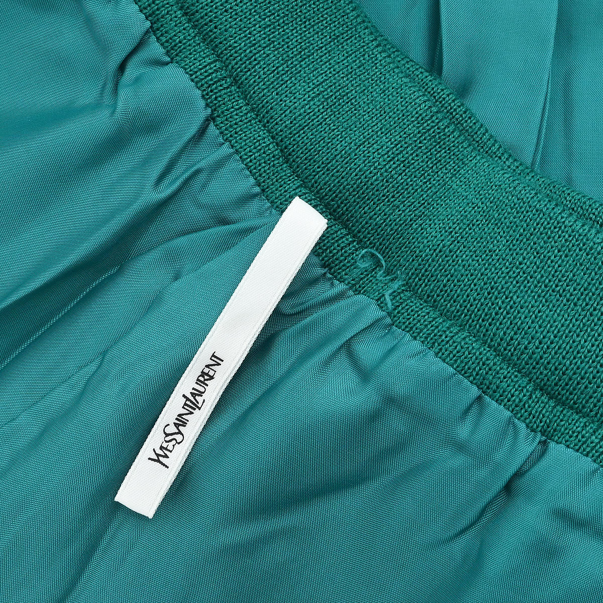 Yves Saint Laurent Setup Suit Cardigan Skirt Green #L #36–38