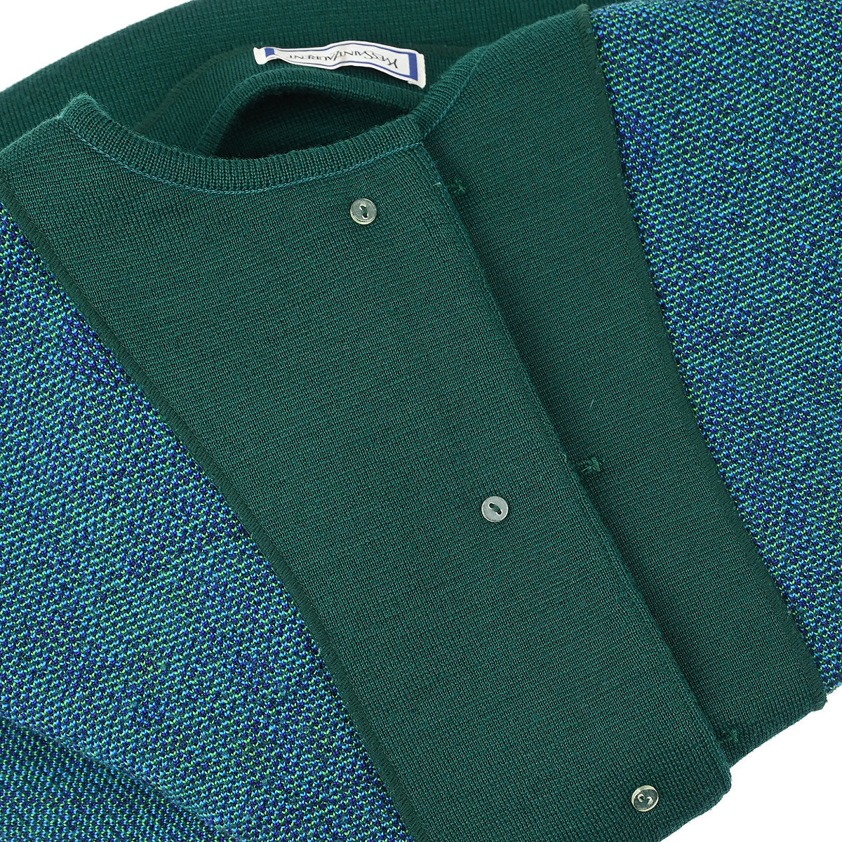 Yves Saint Laurent Cardigan Green #M