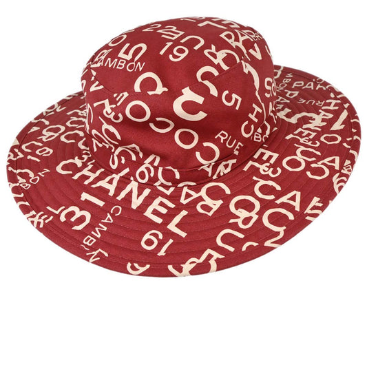Chanel Sport Line Black Nylon #M Cap Hat Small Good