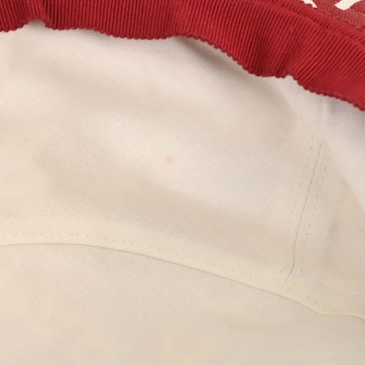 Chanel By Sea Hat Red #58 Small Good