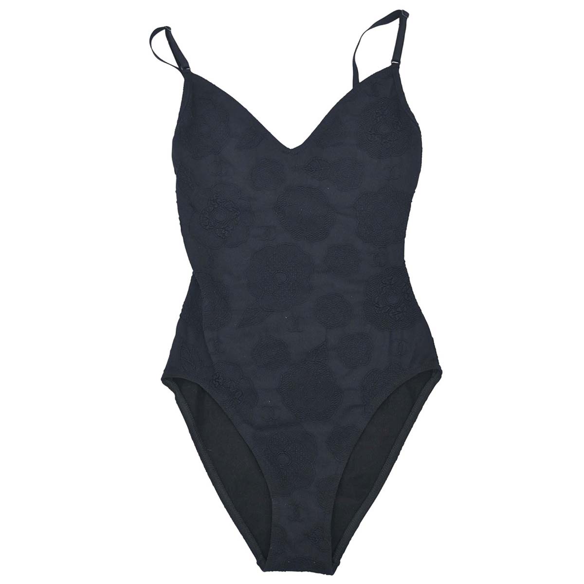 Chanel 1998 Swimwear Swimsuit Black #36