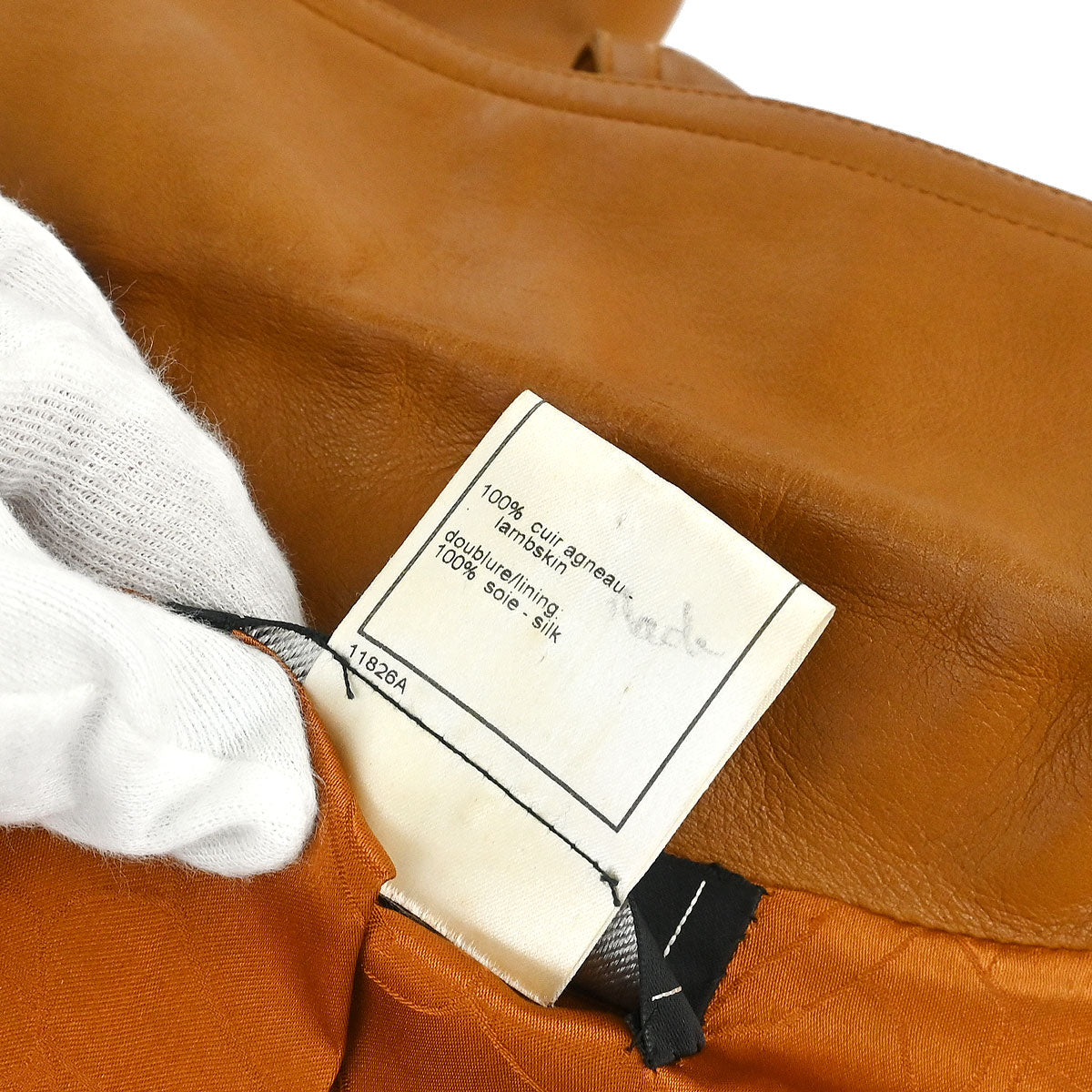 Chanel 2001 Biker Zip Up Jacket Brown #40