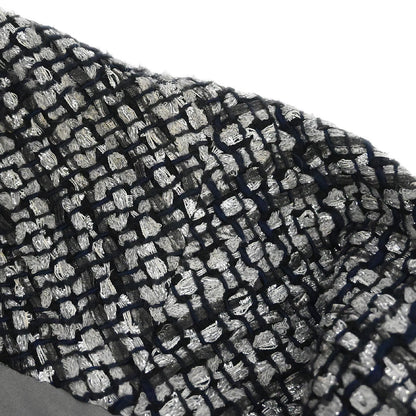 Chanel 2018-2019 Single Breasted Tweed Jacket Gray #44