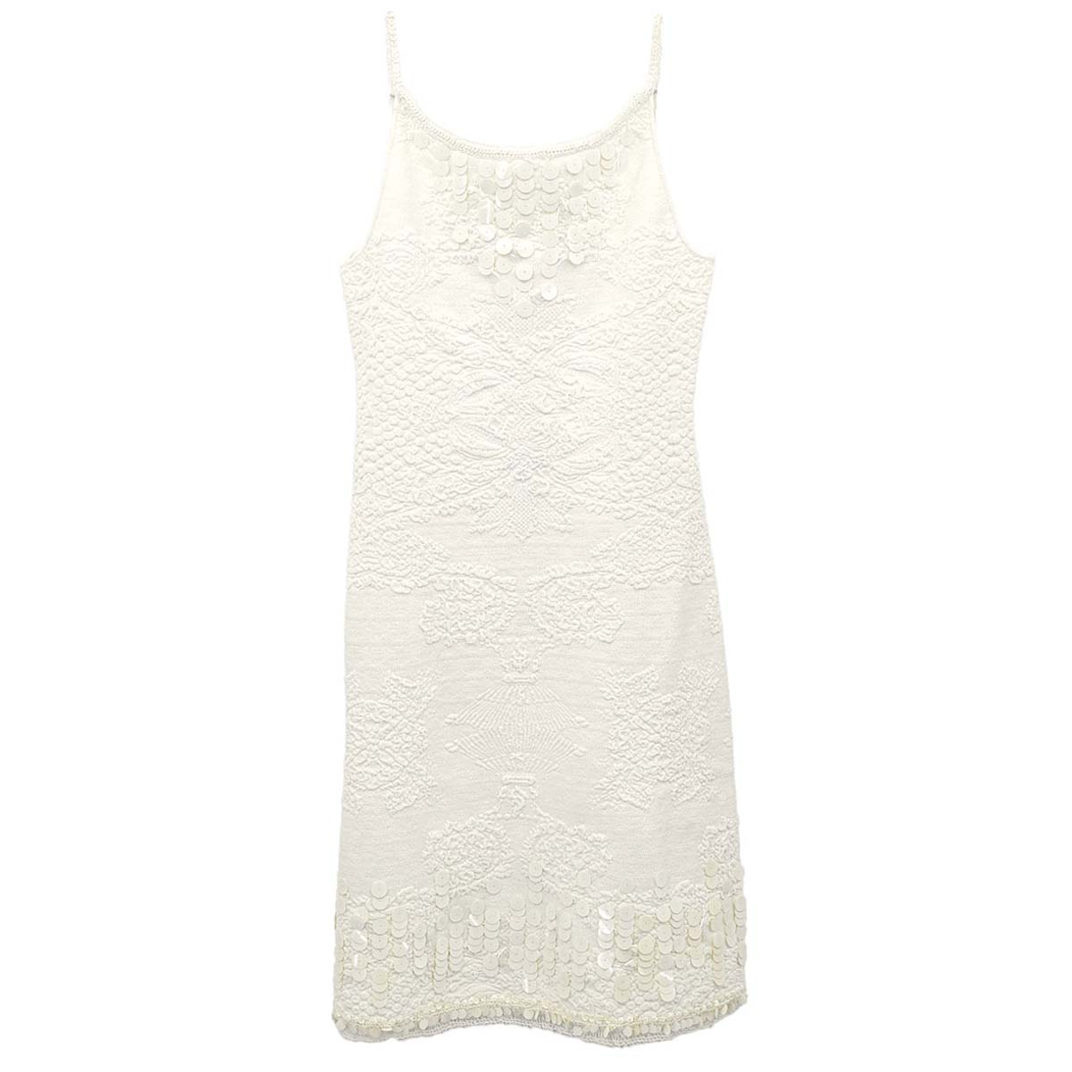 Chanel 2006 Camisole Dress White #36