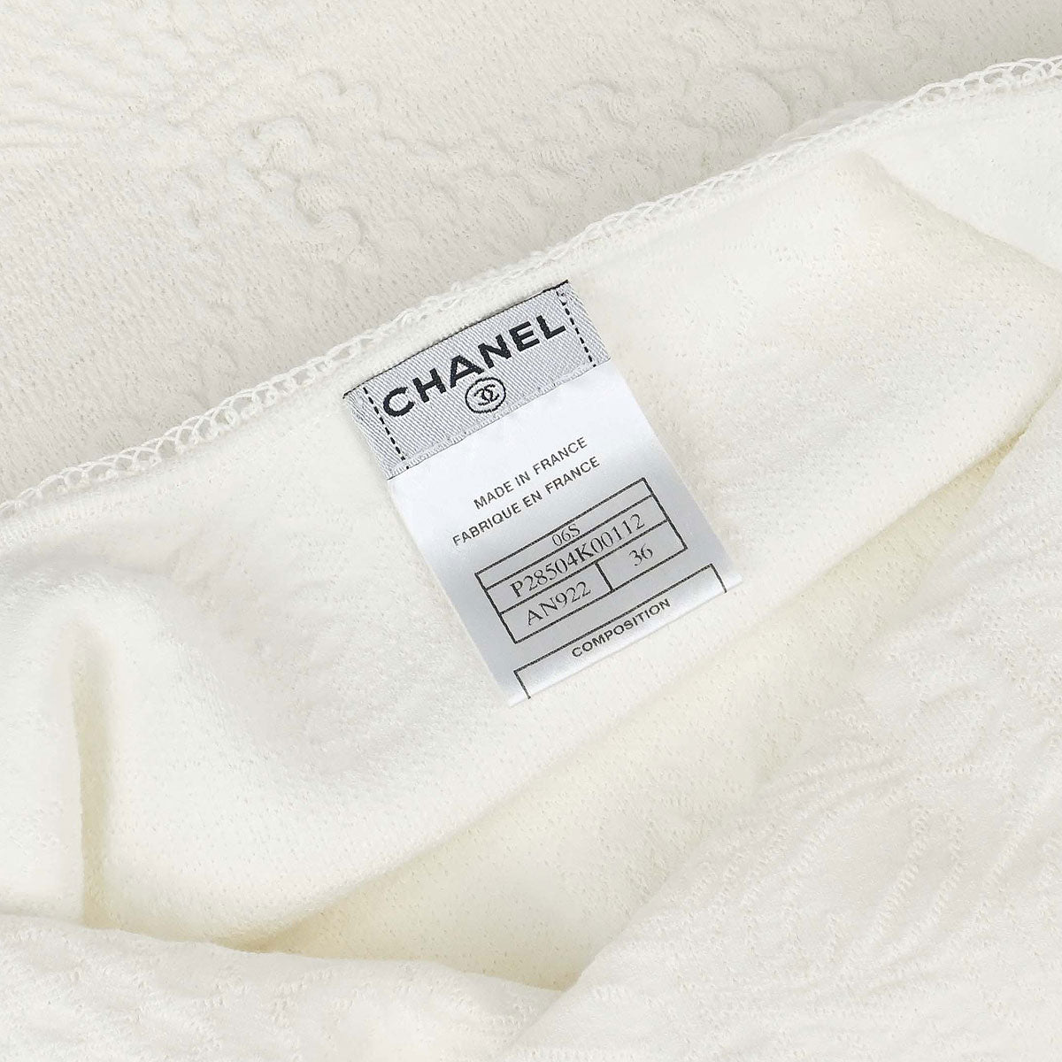 Chanel 2006 Camisole Dress White #36