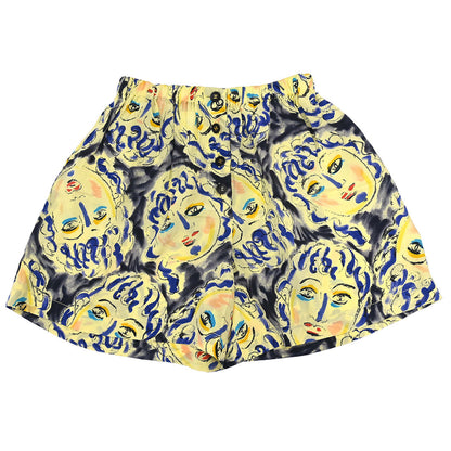 Chanel Mademoiselle Short Pants Yellow #38