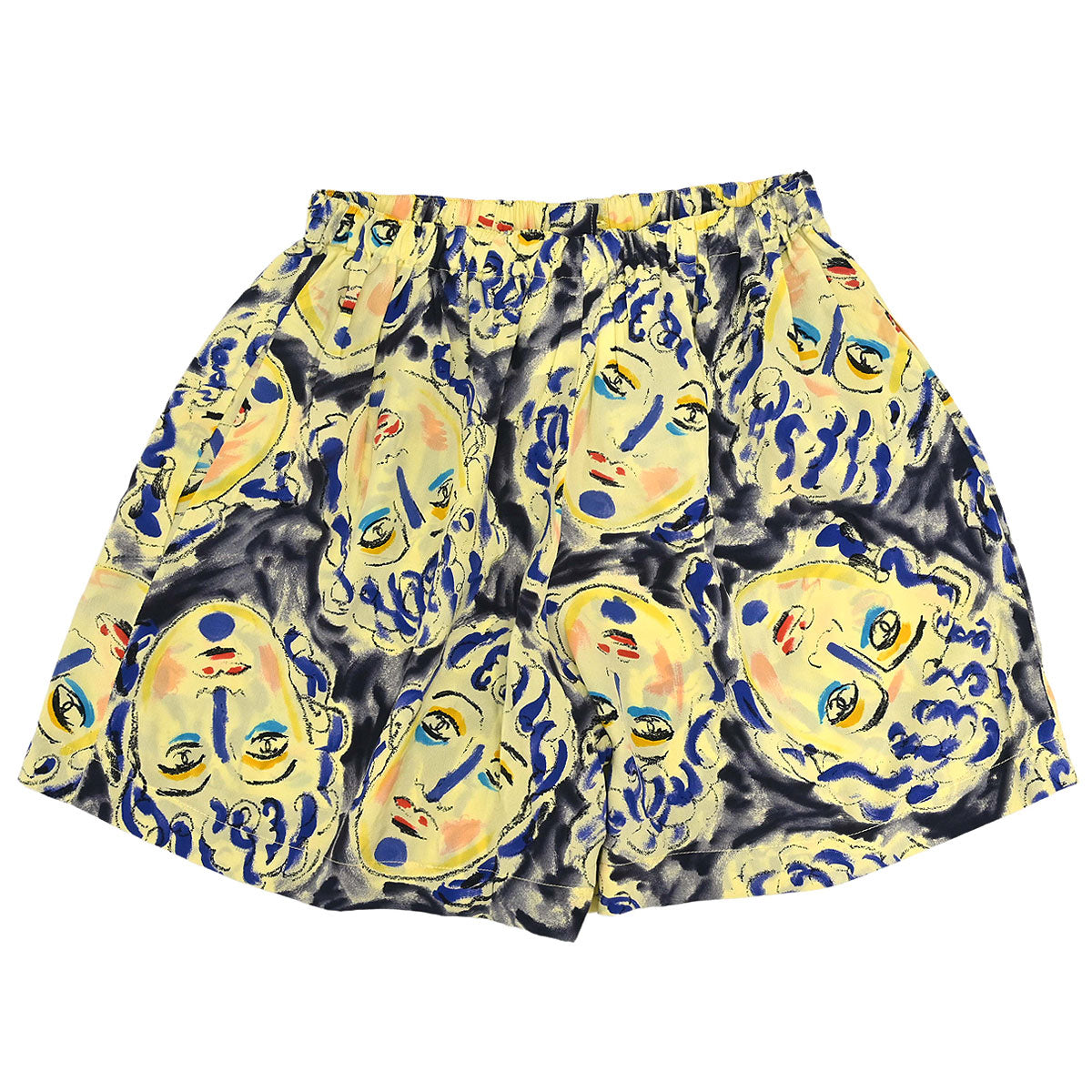 Chanel Mademoiselle Short Pants Yellow #38